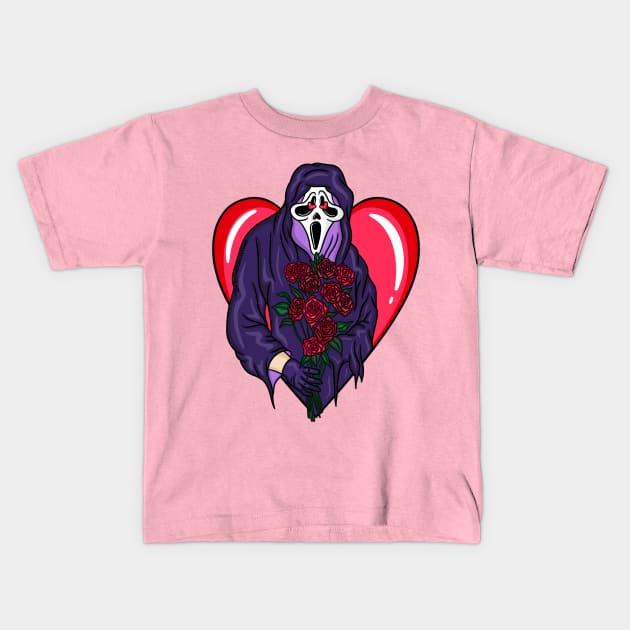 Be Mine Kids T-Shirt by BreezyArtCollections 